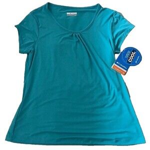 NWT Columbia Women’s Shirt Medium Sports Shirt Omni-Shade 50 UV Workout Top